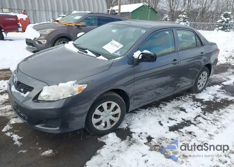 2009 Toyota Corolla z USA, uszkodzony, nr VIN JTDBL40E99J039924